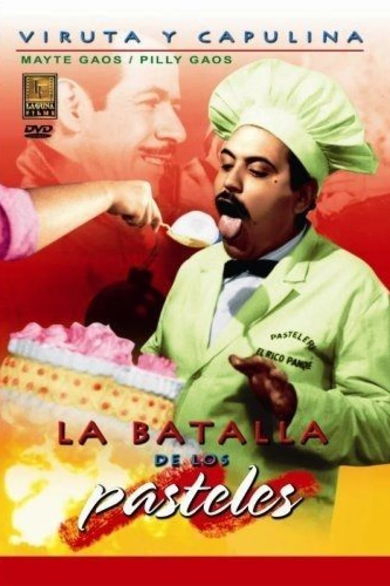 La batalla de los pasteles Juliste