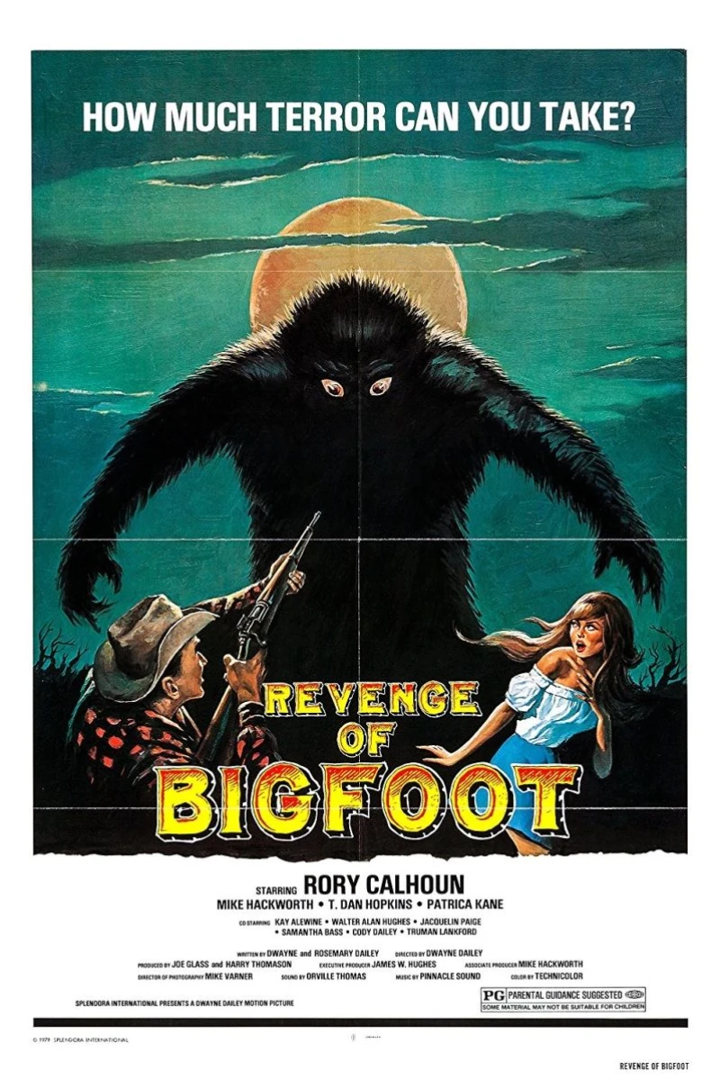 Revenge of Bigfoot Juliste