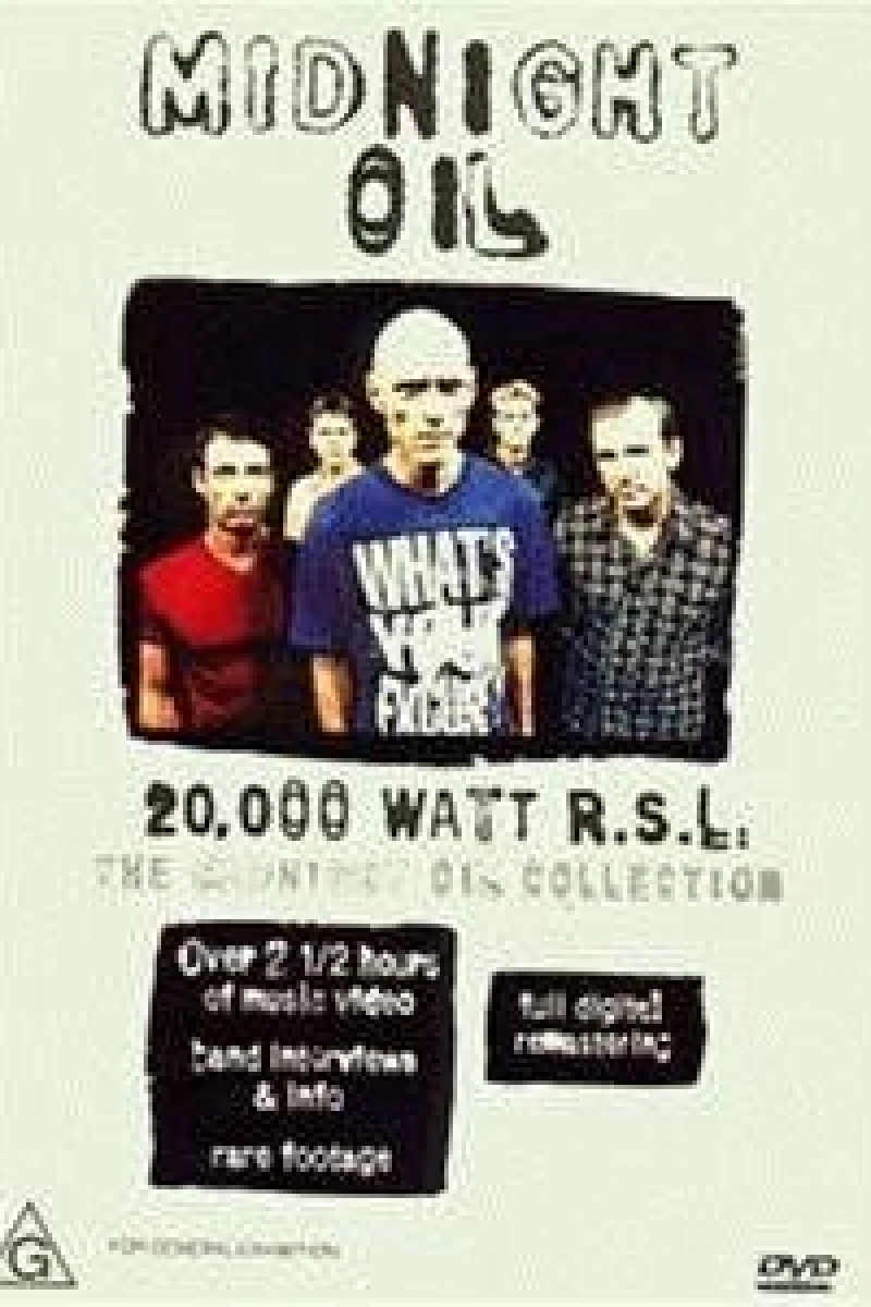 Midnight Oil: 20,000 Watt R.S.L. - The Midnight Oil Collection Juliste