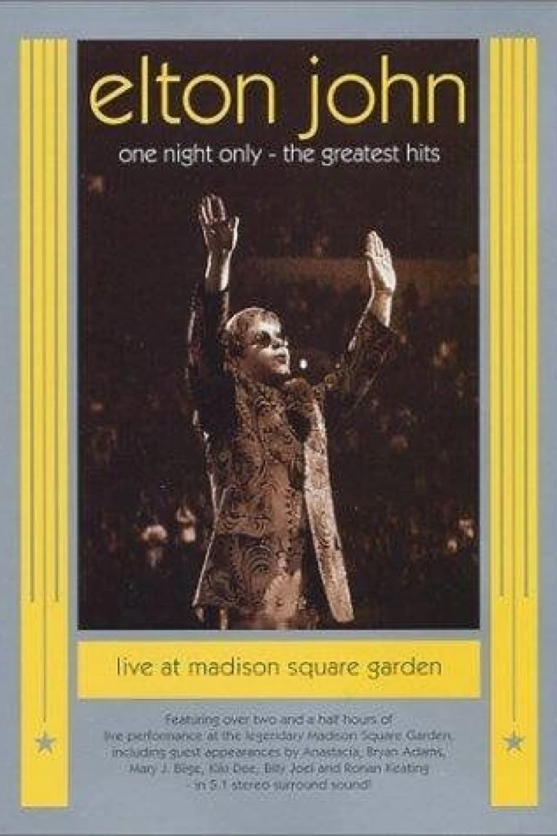 Elton John: One Night Only - Greatest Hits Live Juliste