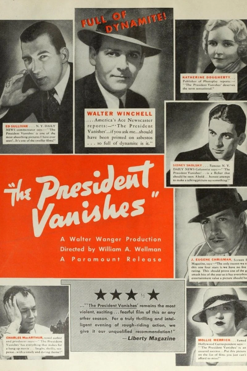 The President Vanishes Juliste