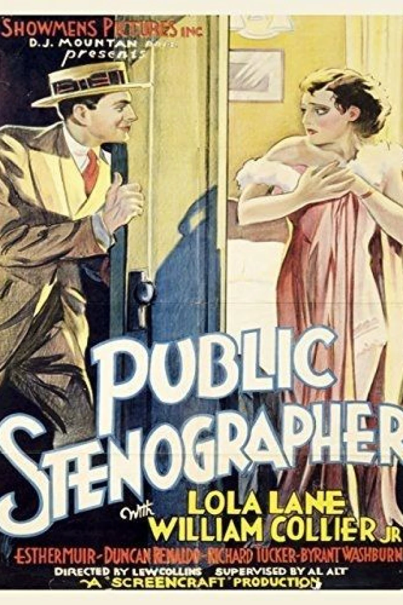 Public Stenographer Juliste