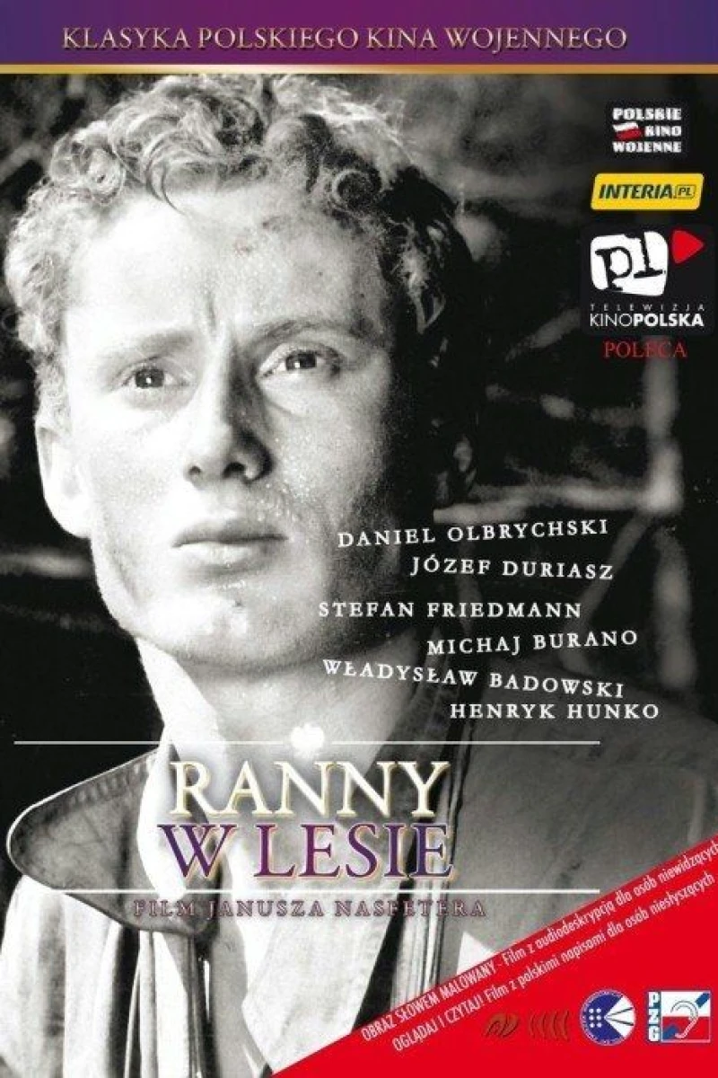 Ranny w lesie Juliste