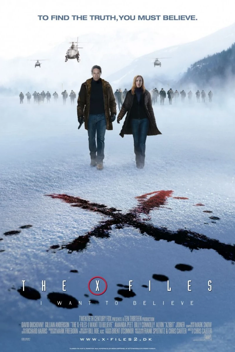 The X Files: I Want to Believe Juliste