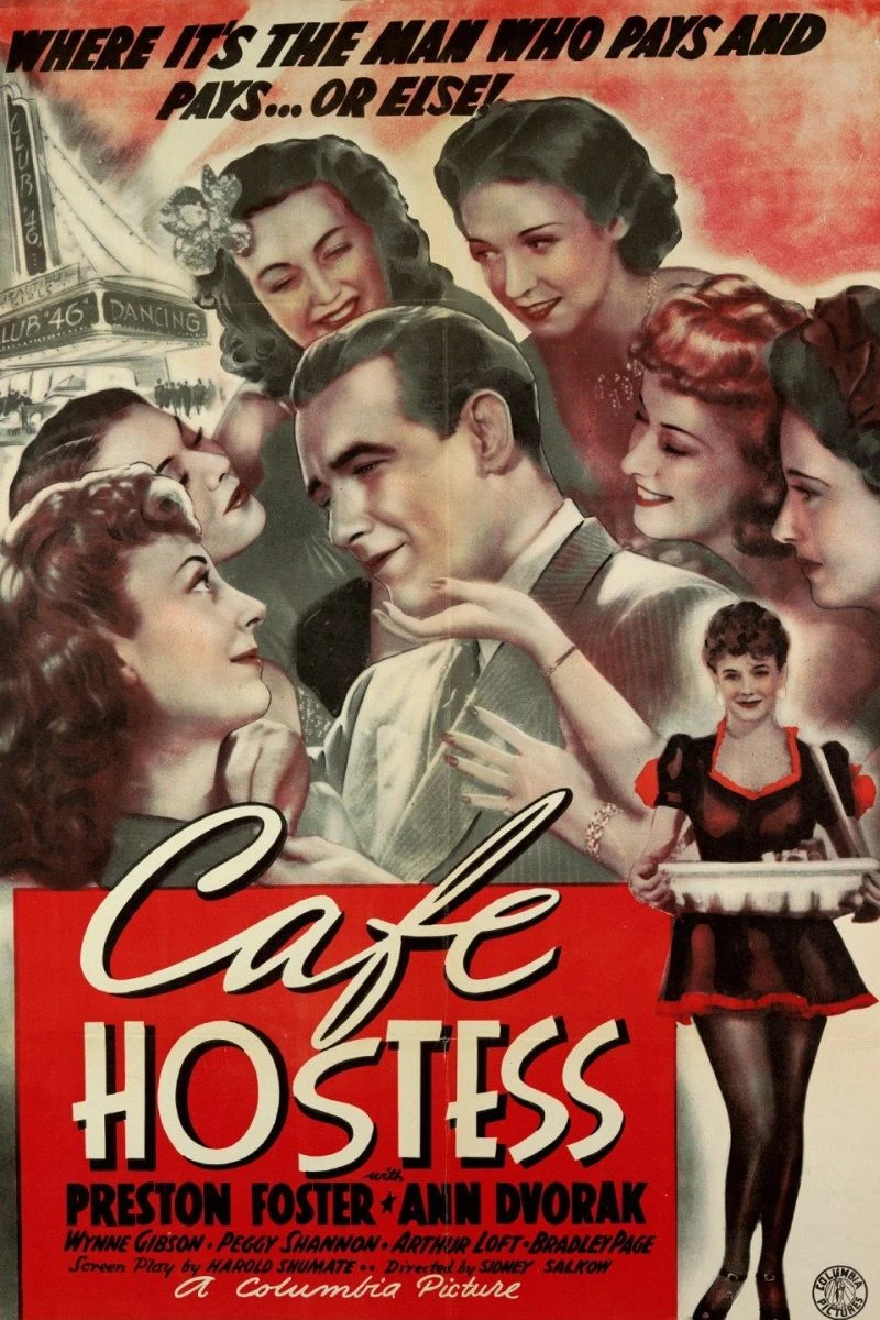 Cafe Hostess Juliste