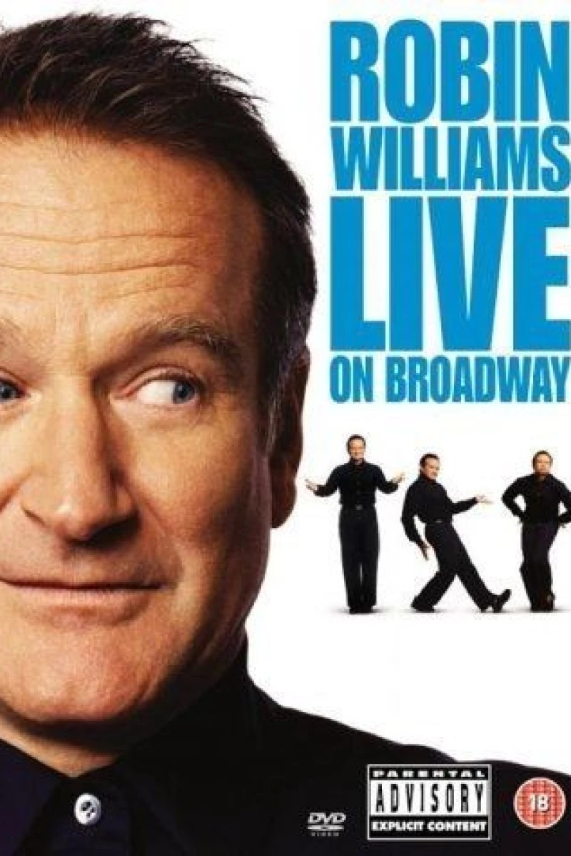 Robin Williams Live on Broadway Juliste