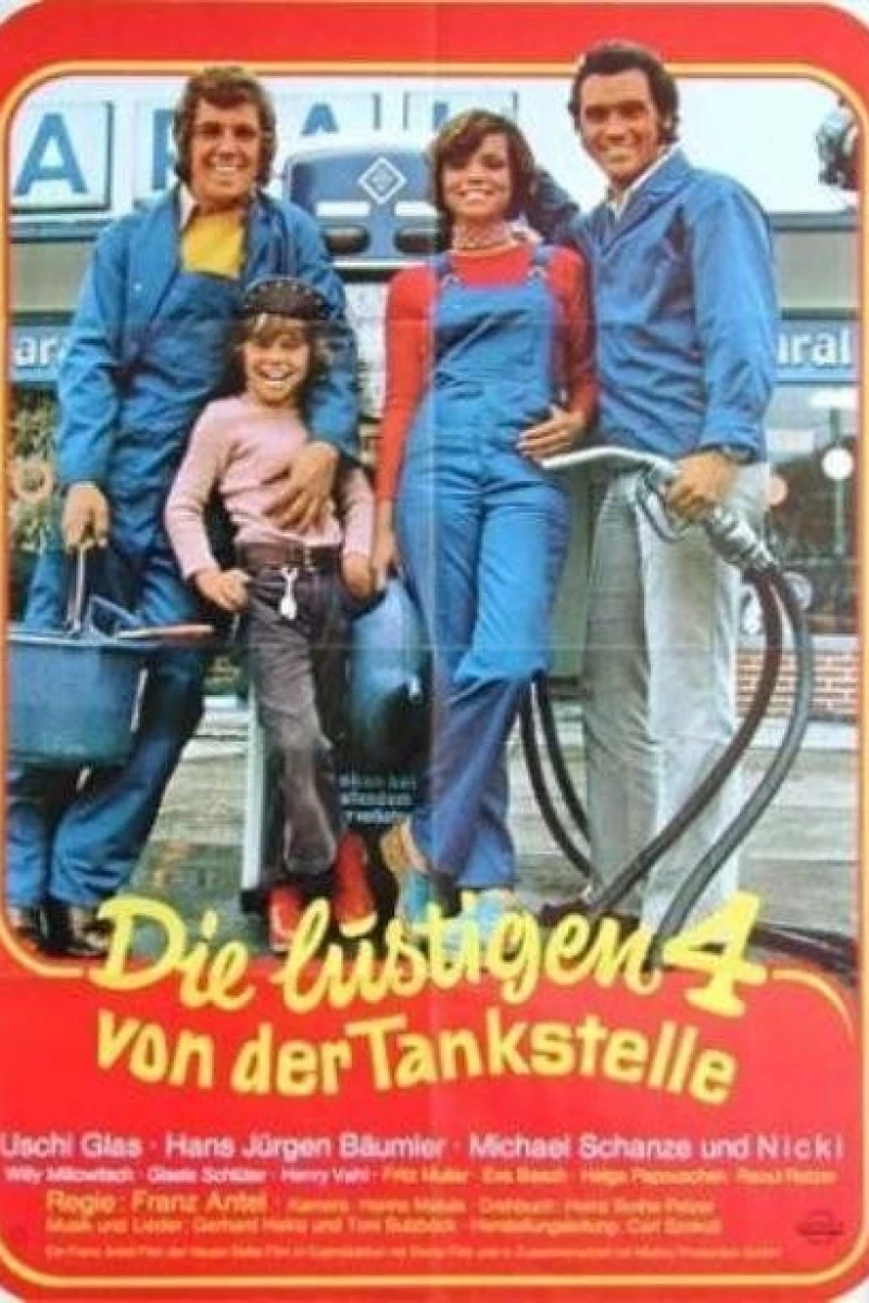 Die lustigen Vier von der Tankstelle Juliste