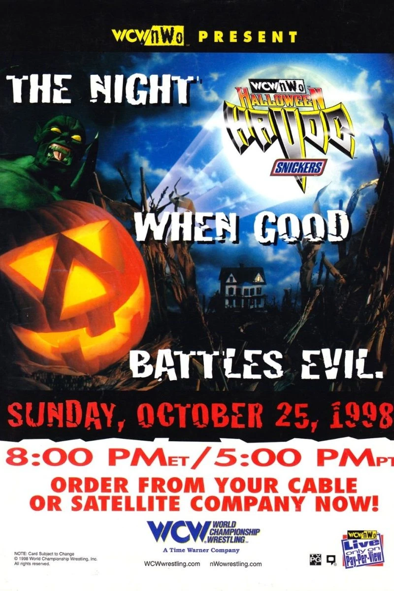 WCW/NWO Halloween Havoc Juliste