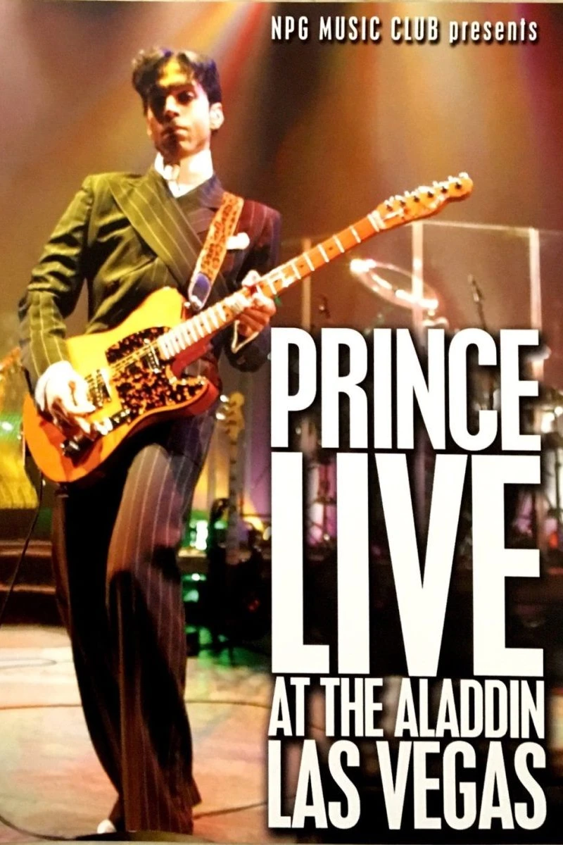 Prince Live at the Aladdin Las Vegas Juliste