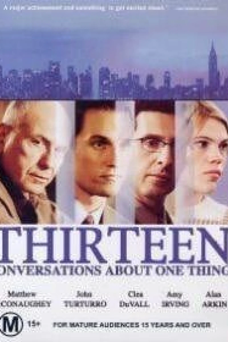 Thirteen Conversations About One Thing Juliste