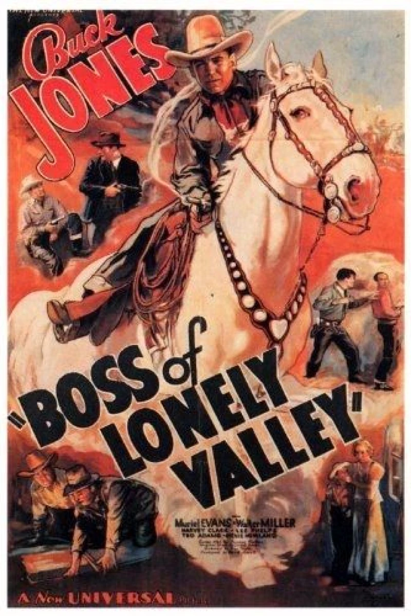 Boss of Lonely Valley Juliste