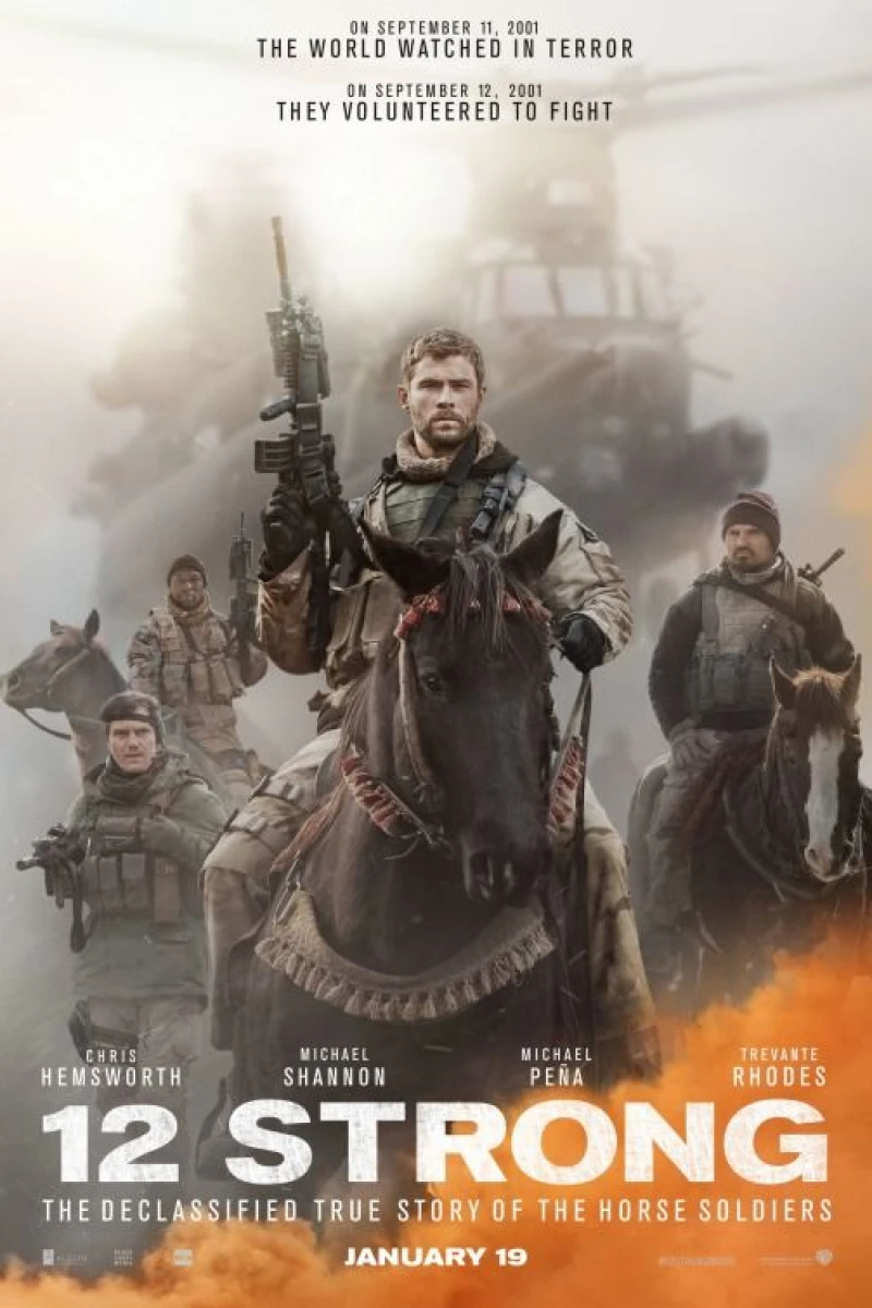 12 Strong Juliste