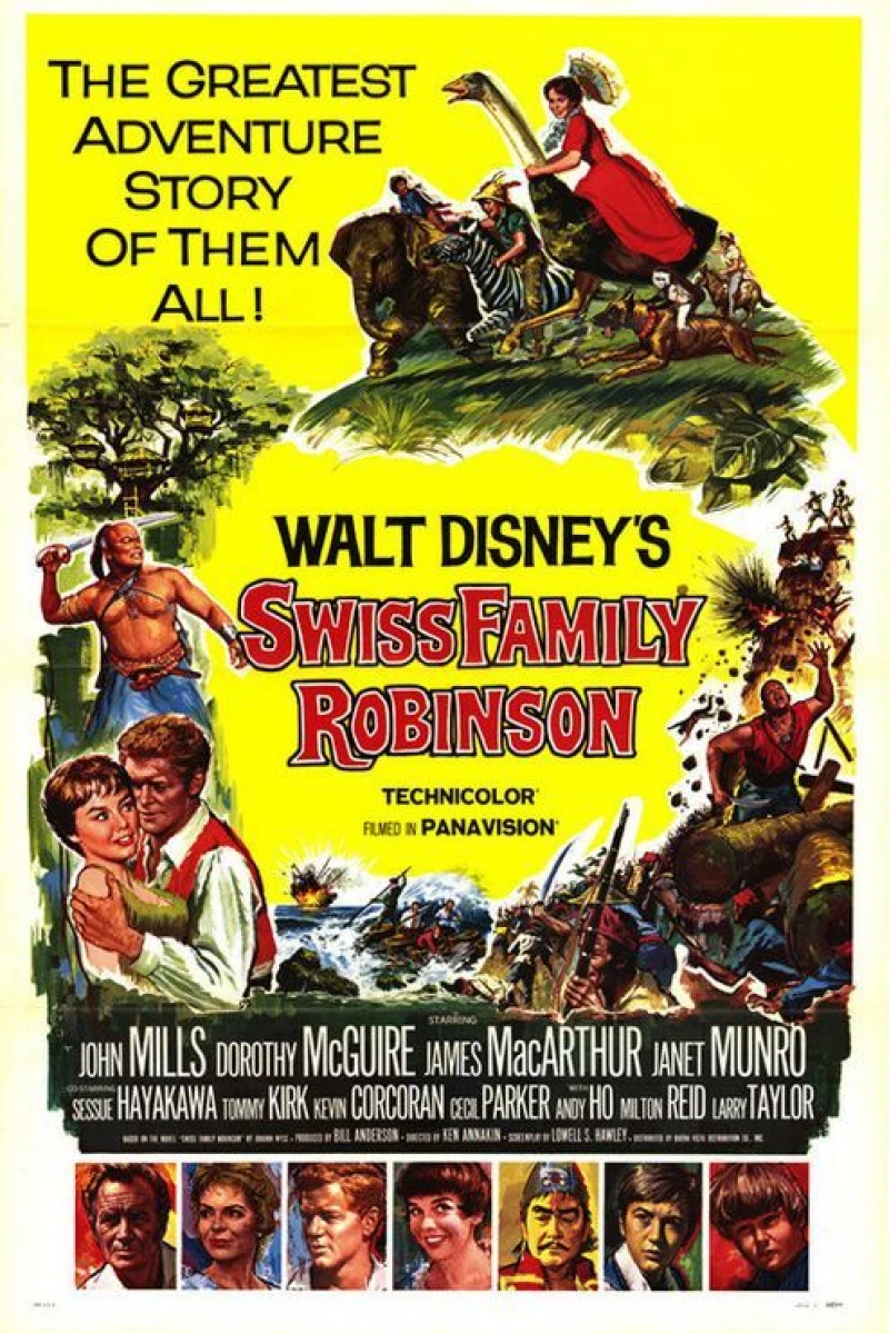 Swiss Family Robinson Juliste