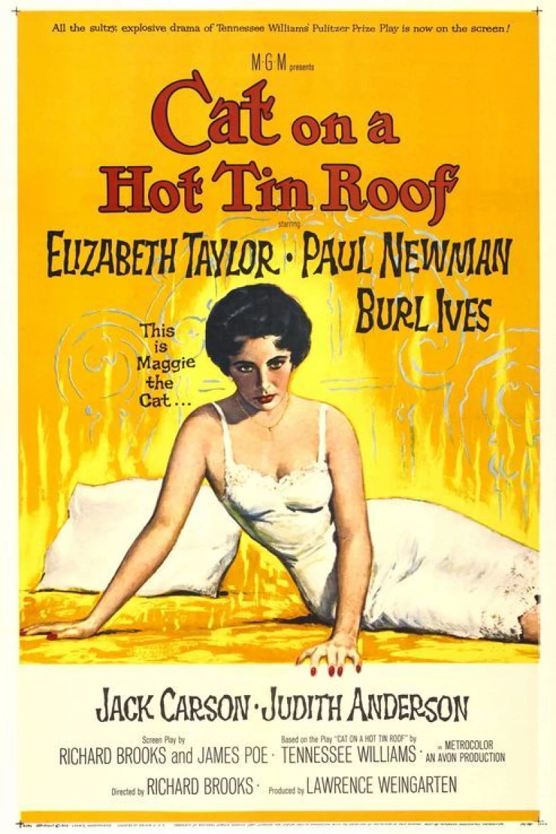 Cat On a Hot Tin Roof Juliste