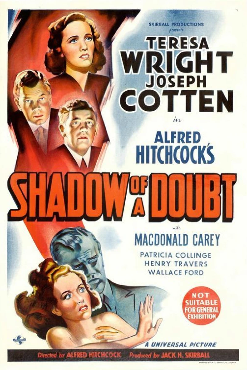 Shadow of a Doubt Juliste