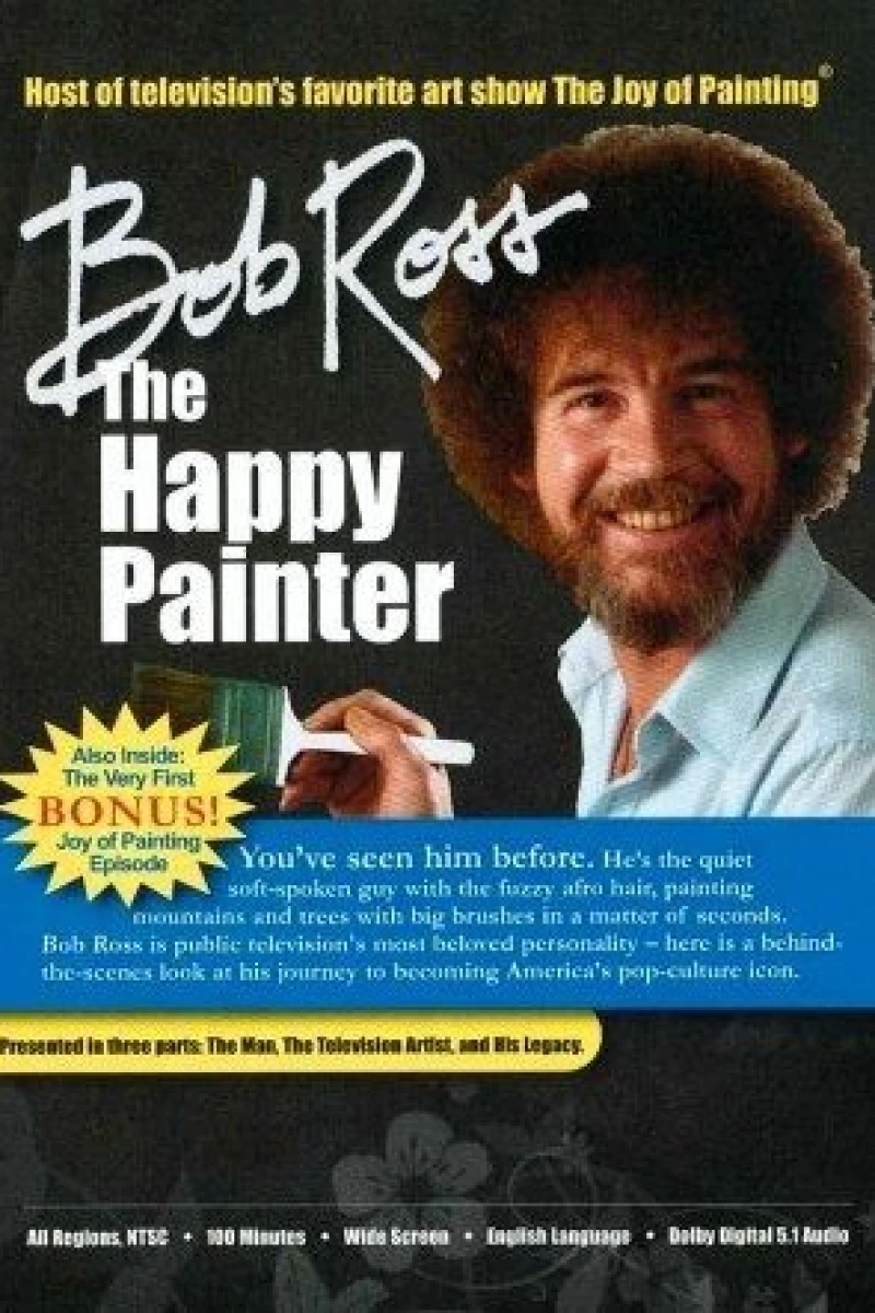 Bob Ross: The Happy Painter Juliste