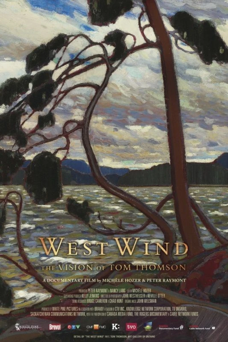 West Wind: The Vision of Tom Thomson Juliste