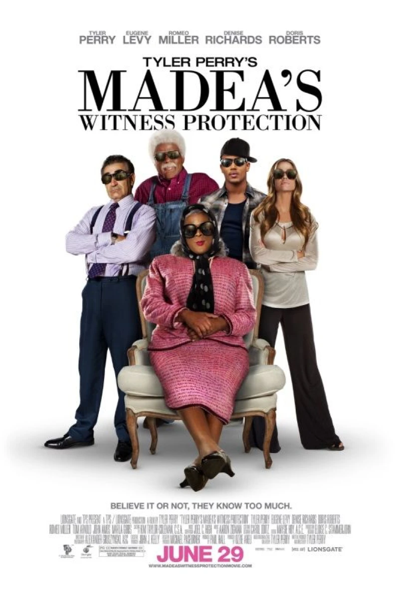 Madea's Witness Protection Juliste