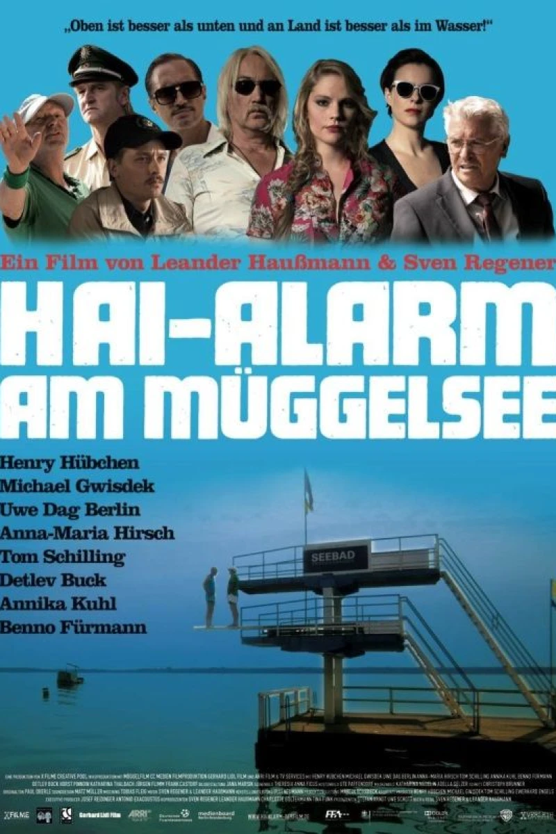 Hai-Alarm am Müggelsee Juliste