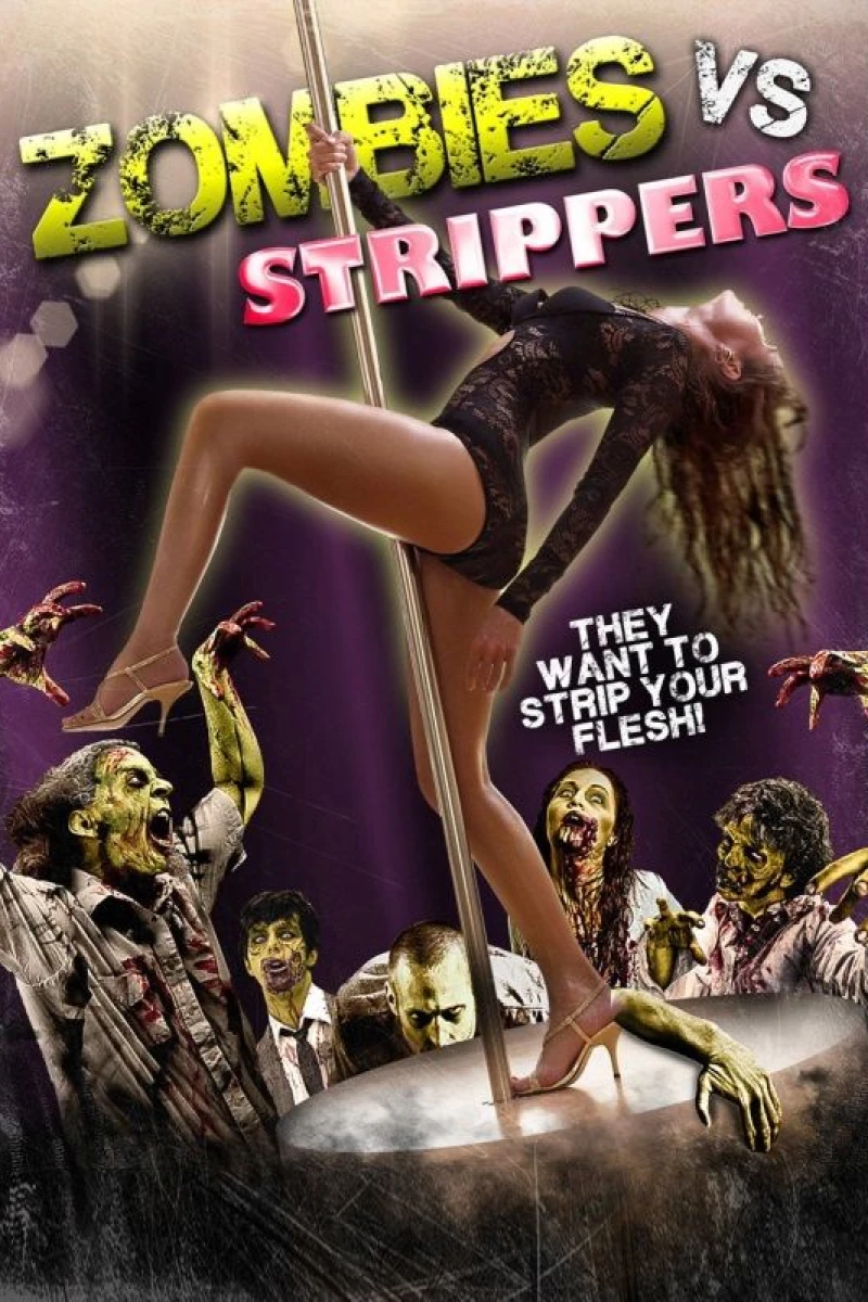 Zombies Vs. Strippers Juliste