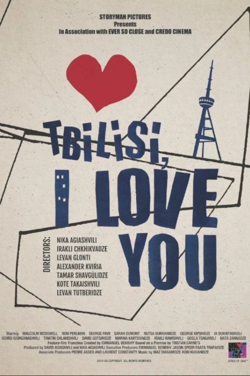 Tbilisi, I Love You Juliste