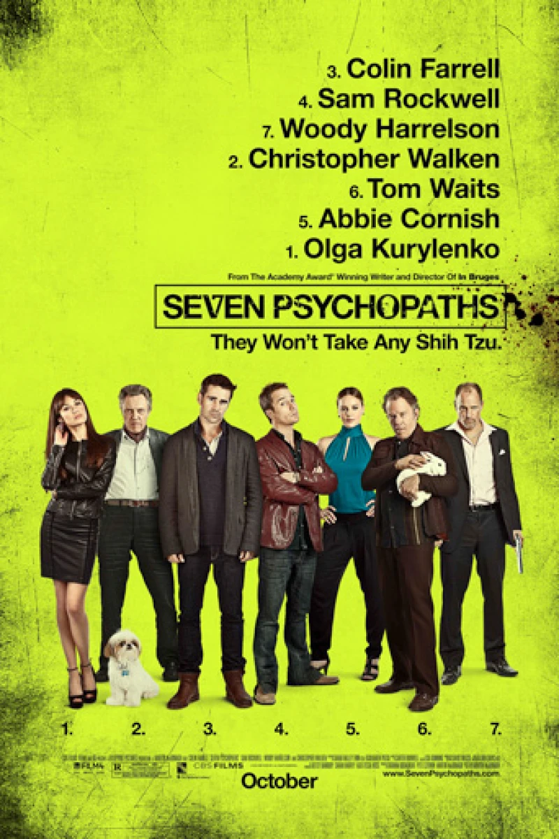 Seven Psychopaths Juliste