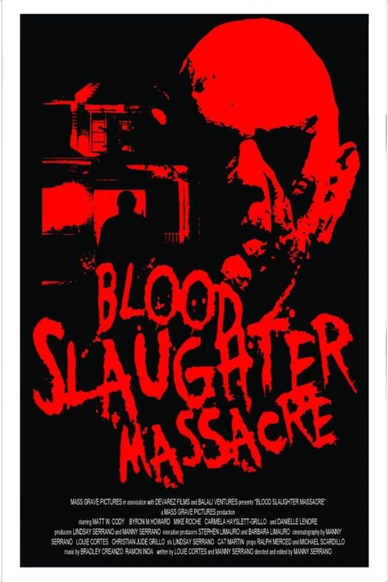 Blood Slaughter Massacre Juliste