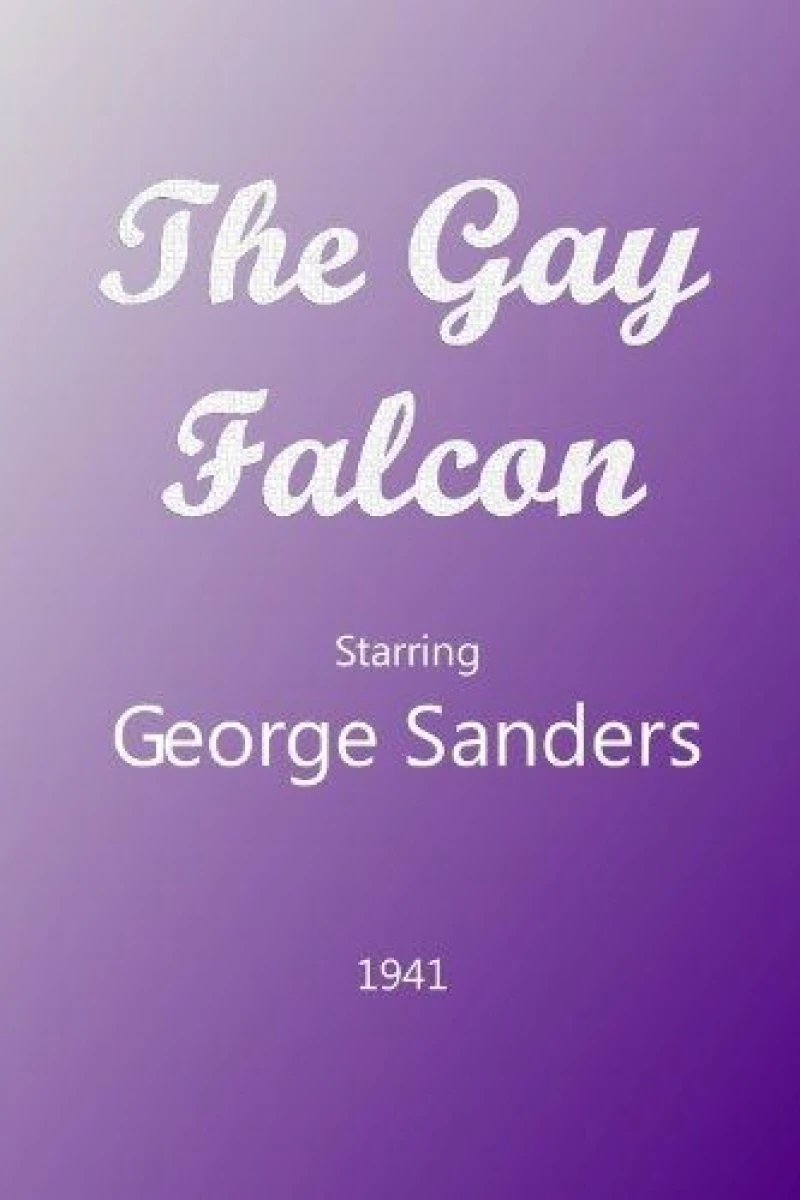 The Gay Falcon Juliste