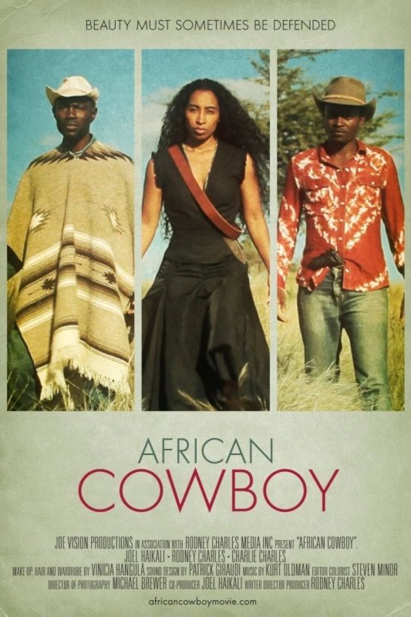 African Cowboy Juliste