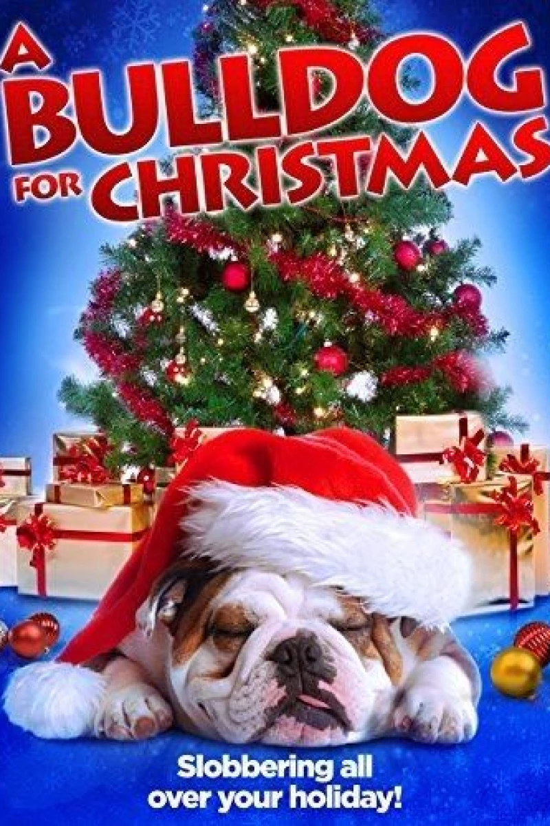 A Bulldog for Christmas Juliste