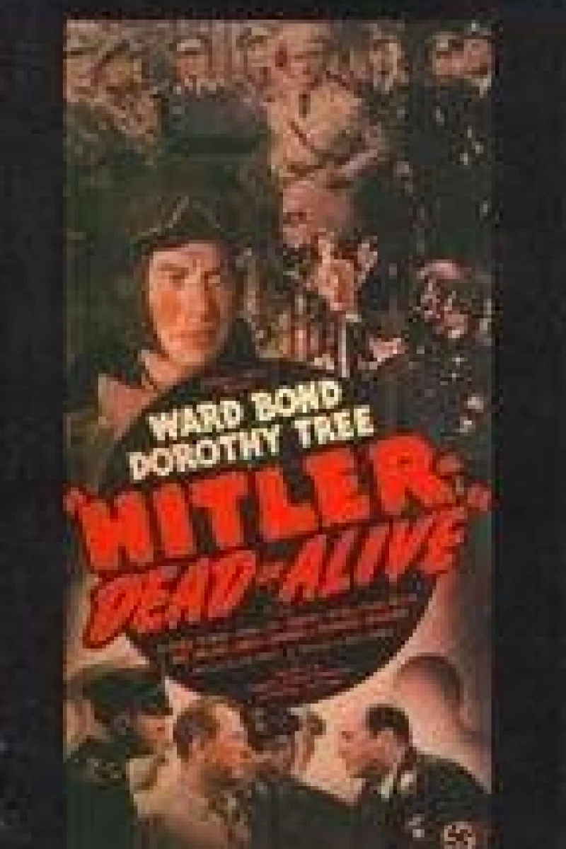 Hitler--Dead or Alive Juliste