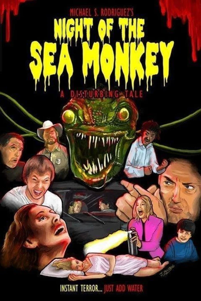 Night of the Sea Monkey: A Disturbing Tale Juliste