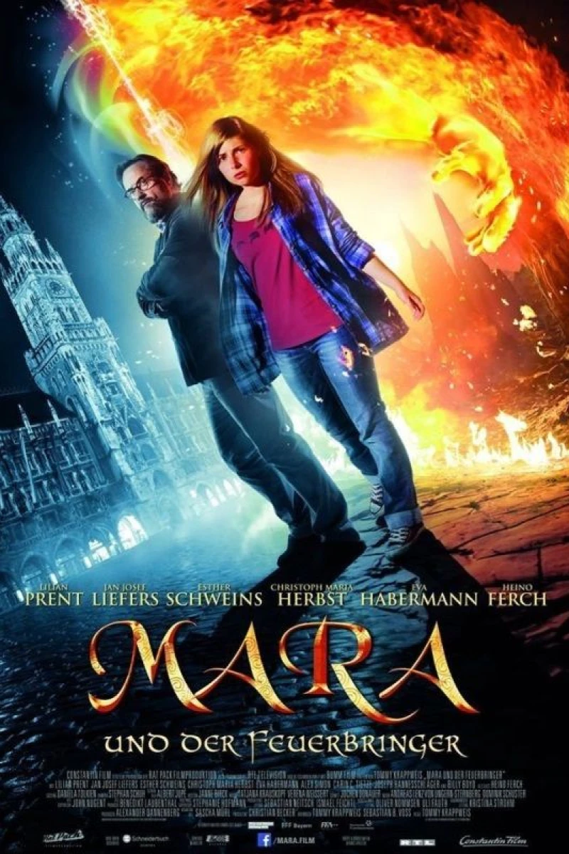 Mara and the Firebringer Juliste