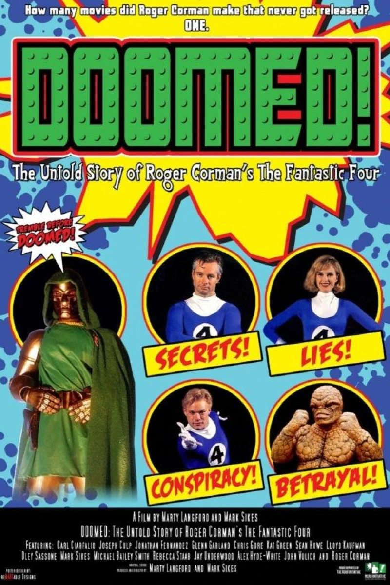 Doomed: The Untold Story of Roger Corman's the Fantastic Four Juliste