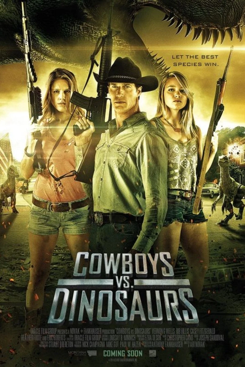 Cowboys vs Dinosaurs Juliste