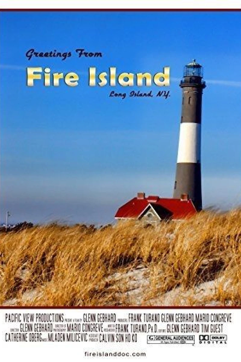 Greetings from Fire Island Juliste