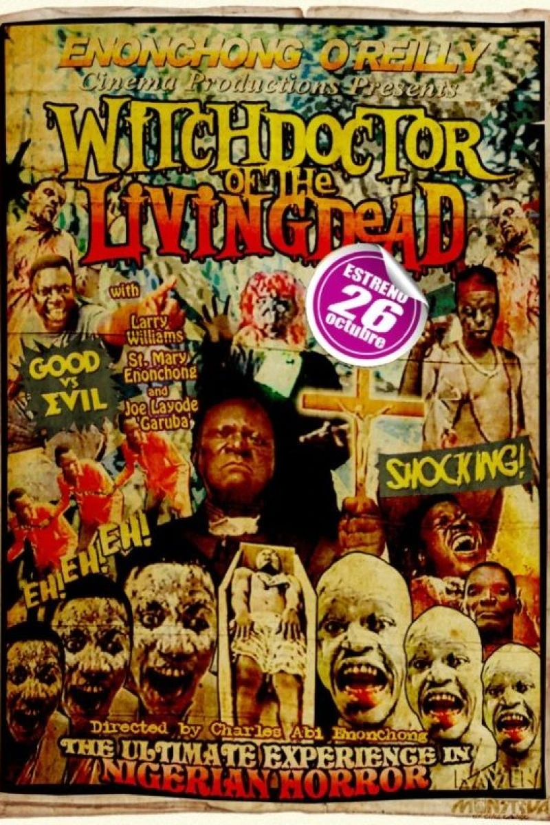 Witchdoctor of the Livingdead Juliste