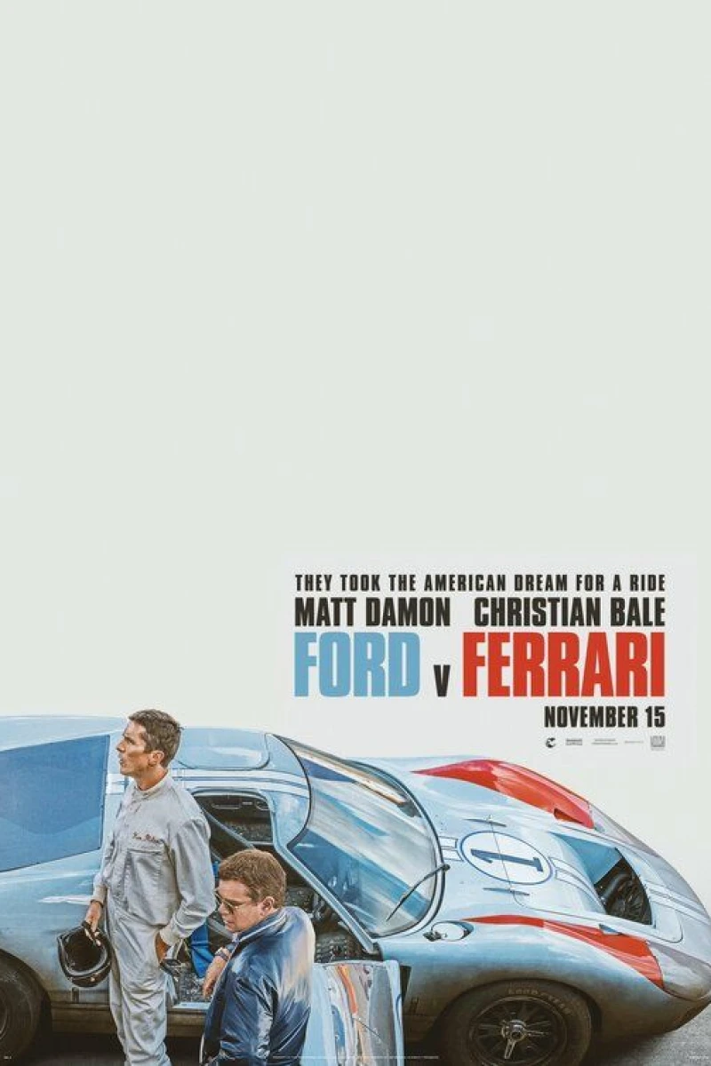 Ford v Ferrari Juliste