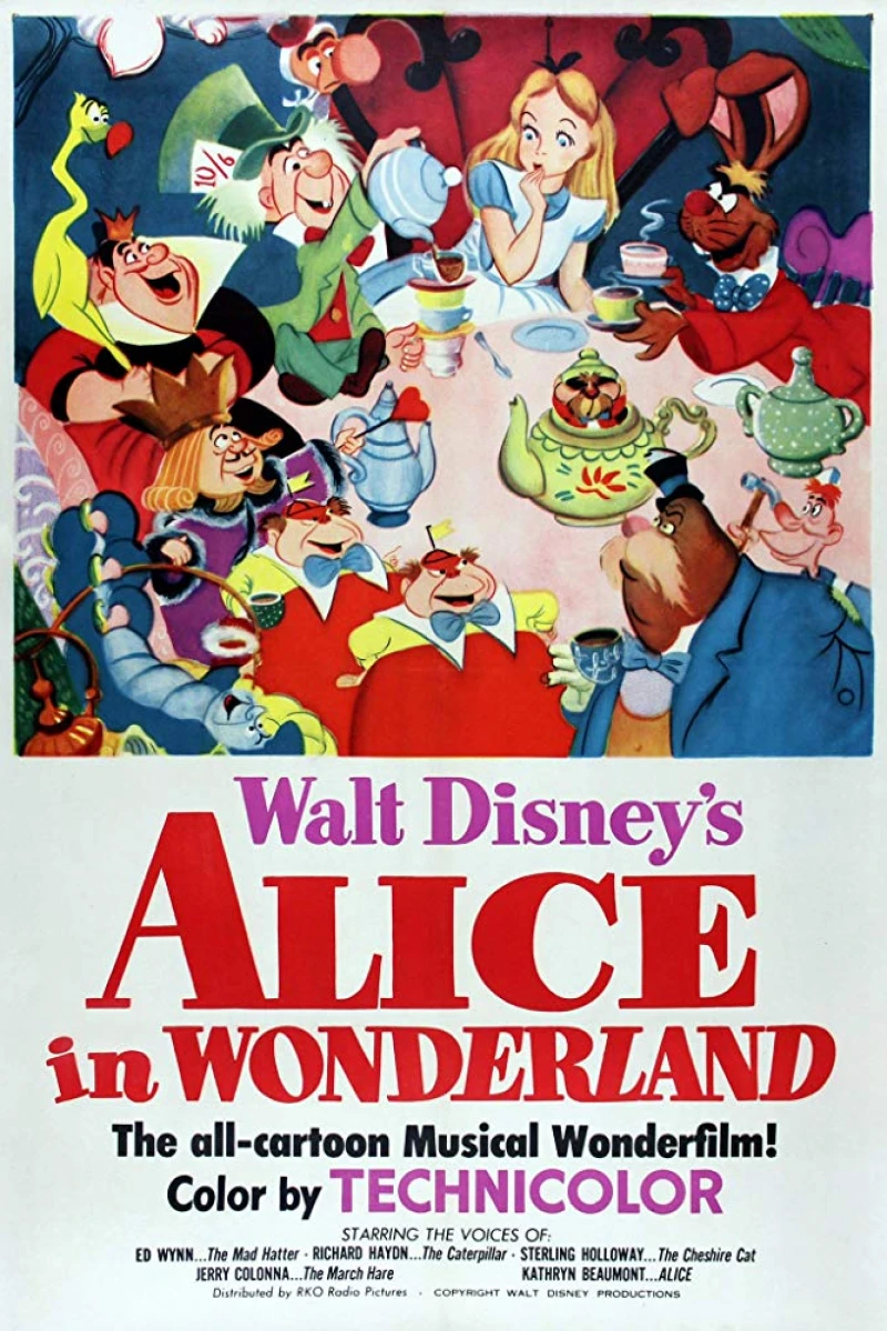 Alice in Wonderland Juliste