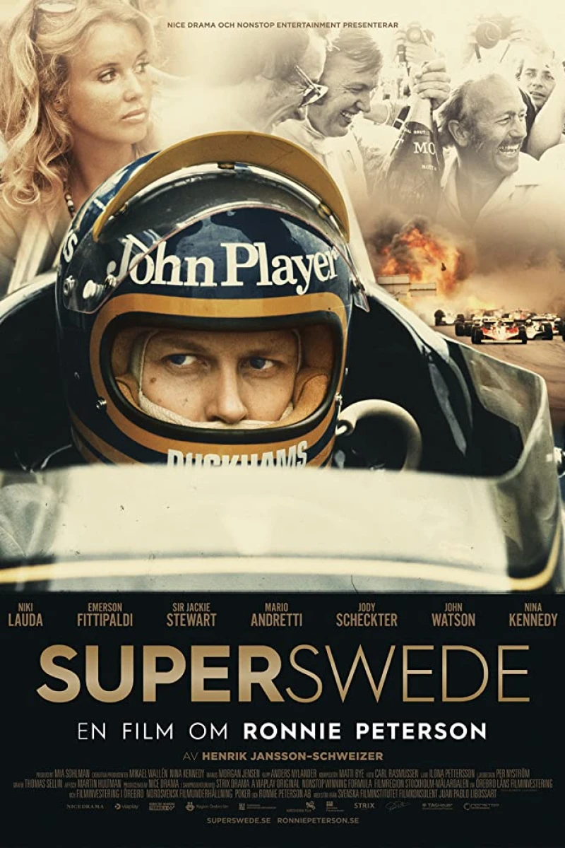 Superswede: En film om Ronnie Peterson Juliste