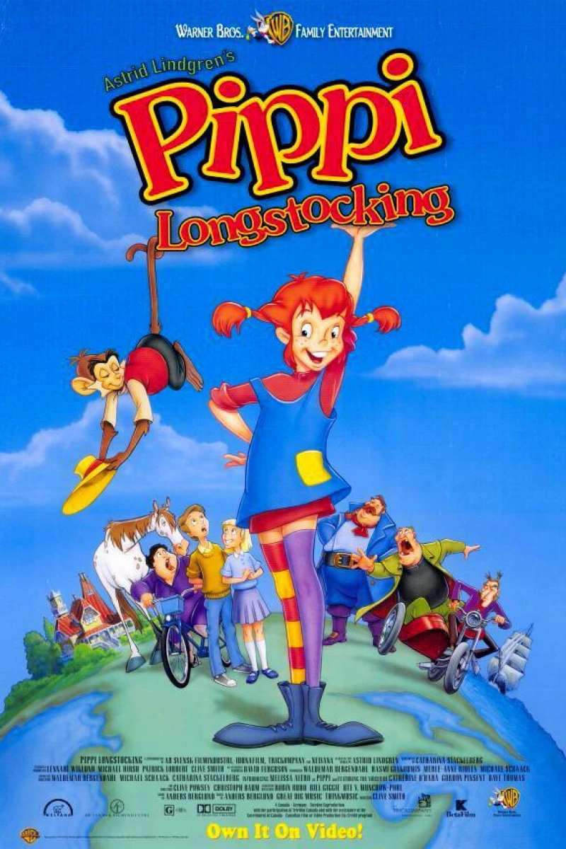 Pippi Longstocking Juliste