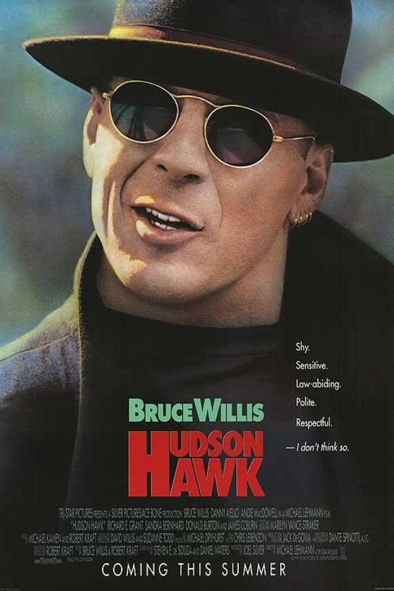 Hudson Hawk - varkaista parhain Juliste