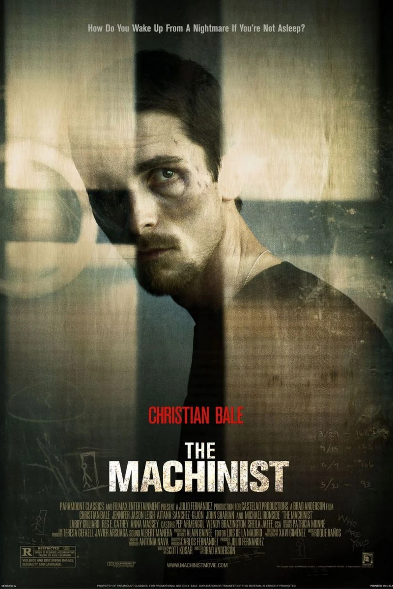 The Machinist Juliste